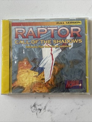 Raptor Call of the Shadows Apogee Full Version PC Game Sealed New in Jewel Case