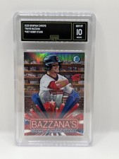 💎 Travis Bazzana HOBBY STARS #HS-7 RC Guardians GEM MINT 10 2025 Bowman Chrome