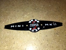 CLASSIC MINI GENUINE NOS COOPER S AUSTIN MORRIS BOOT BADGE MK2 MK BMC RARE 1275
