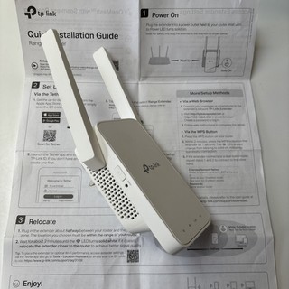 TP Link AC1200 Dual Band Wi Fi Range Extender & Booster