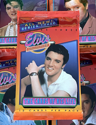 1993 THE RIVER GROUP THE ELVIS COLLECTION (Series 3)  ️ PACK 12 Cards RAR OVP 