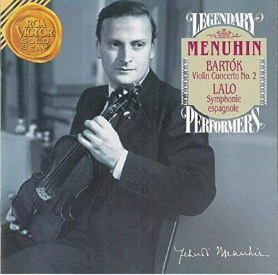 Bartok: Konzert Nr.2 - Lalo: Spanische Sinfonie - Elgar: Salut / Yehudi Menuhin CD