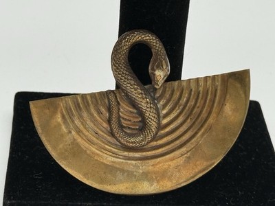 Unique Snake Cooper Brooch