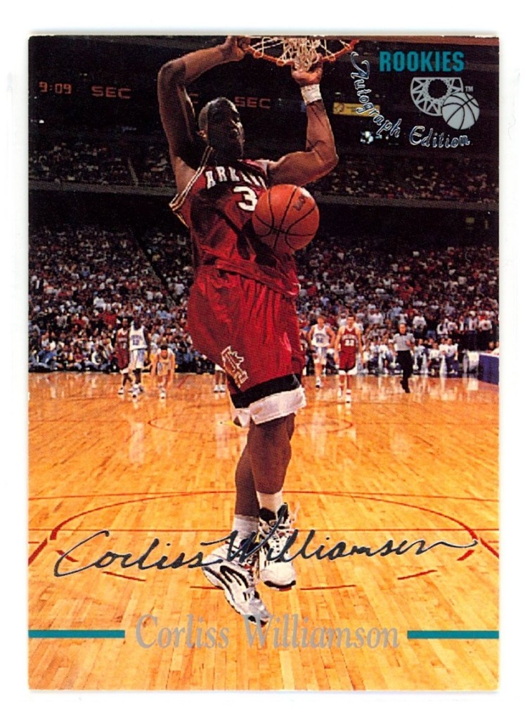 1995 Classic Rookies Corliss Williamson #12 Autograph Edition - RC SP Parallel
