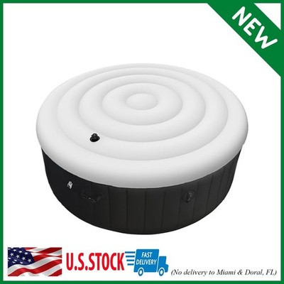 5.4 Ft Inflatable Hot Tub Cover, Coleman Spa Cover, Round Hot Tub Cover, Hot Tub