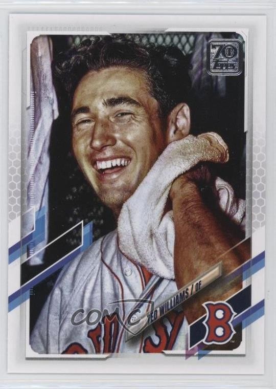 2021 Topps Legend Variation SP Legend Variation Ted Williams #154 HOF 0h6x