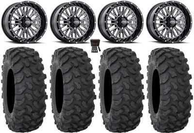 ITP Momentum 15'' Wheels Milled 35'' XTR370 Tires Honda Pioneer 1000 / Talon