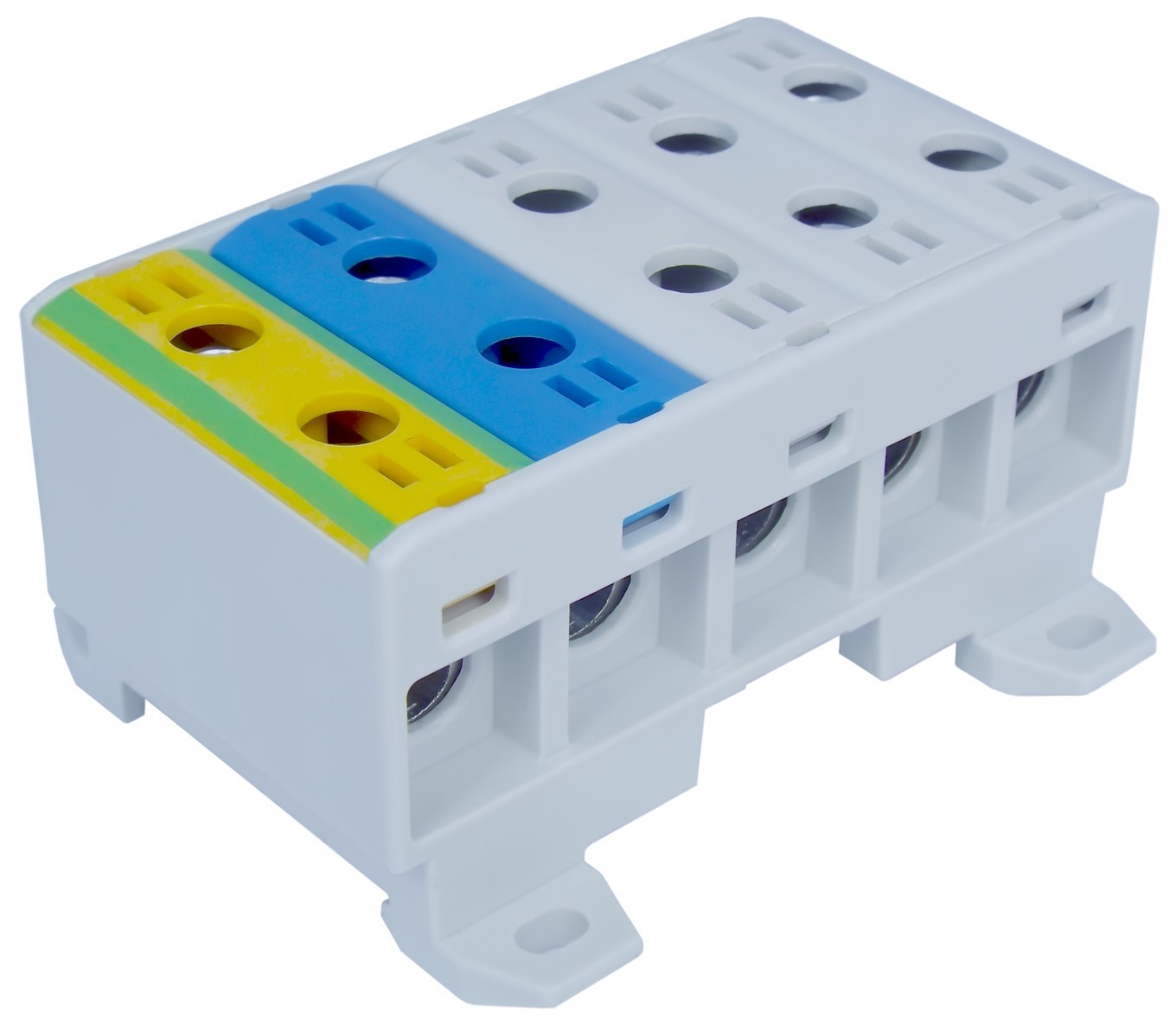 Terminal strip five pole ZGX 5x50 mm² (3P + N + PE) ENE-00391