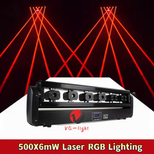 6 Eyes Rgb Laser Moving Light Lamp Stage Effect Disco Bar Beam Moving Head Light