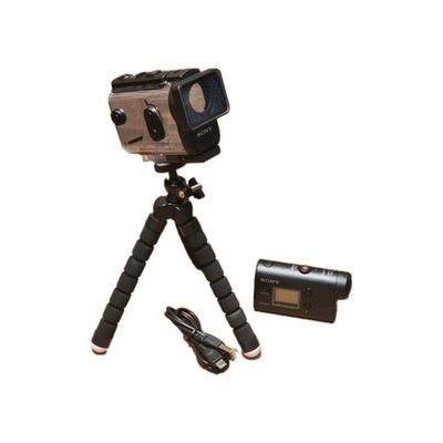 Sony HDR-AS50 Full HD Action Camera Camcorder + Housing Case, Tripod & Battery