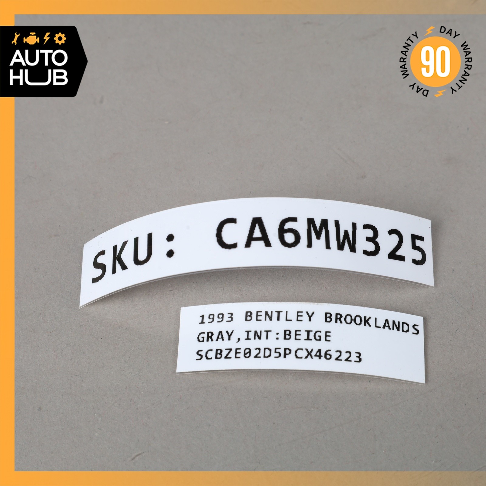 Bentley Brooklands Turbo 1987-1998 Relay control unit