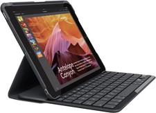 Logitech Slim Folio Keyboard Folio for Apple iPad 5th Gen -Black - RETAIL