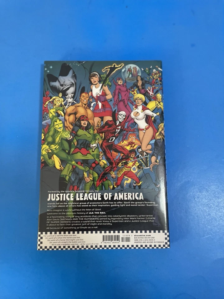 DC JUSTICE LEAGUE OF AMERICA THE NAIL EDICIÓN DE LUJO TAPA DURA SELLADA NUEVA 2020. Foto 4 de 4