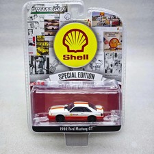 GreenLight 1:64 Shell Special Edition Series 2-1982 Ford Mustang GT Alloy Model