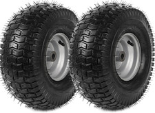 2-pack 15 X 6.00-6 Tire And Wheel Assembly Replacement Pneumatic Front Lawn M 2-pack 15 X 6.00-6 Tire And Wheel Assembly Replacement Pneumatic Front Lawn M
