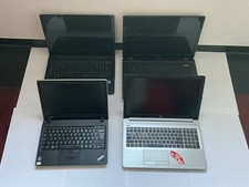 4 Laptops / lenova, hp, ThinkPad, Asus KONVOLUT FÜR BASTLER [DEFEKT/UNGETESTET] 