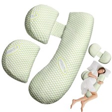 Pregnancy Pillow, Maternity Pillow for Pregnant Women, Soft Maternity Pillow ...