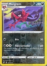Morgrem Reverse Holo - 124/163 - Rebel Clash Pokemon 2020