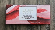 Laura Geller Made to Multitask Eye Lip Cheek Palette Think Pink New With Box