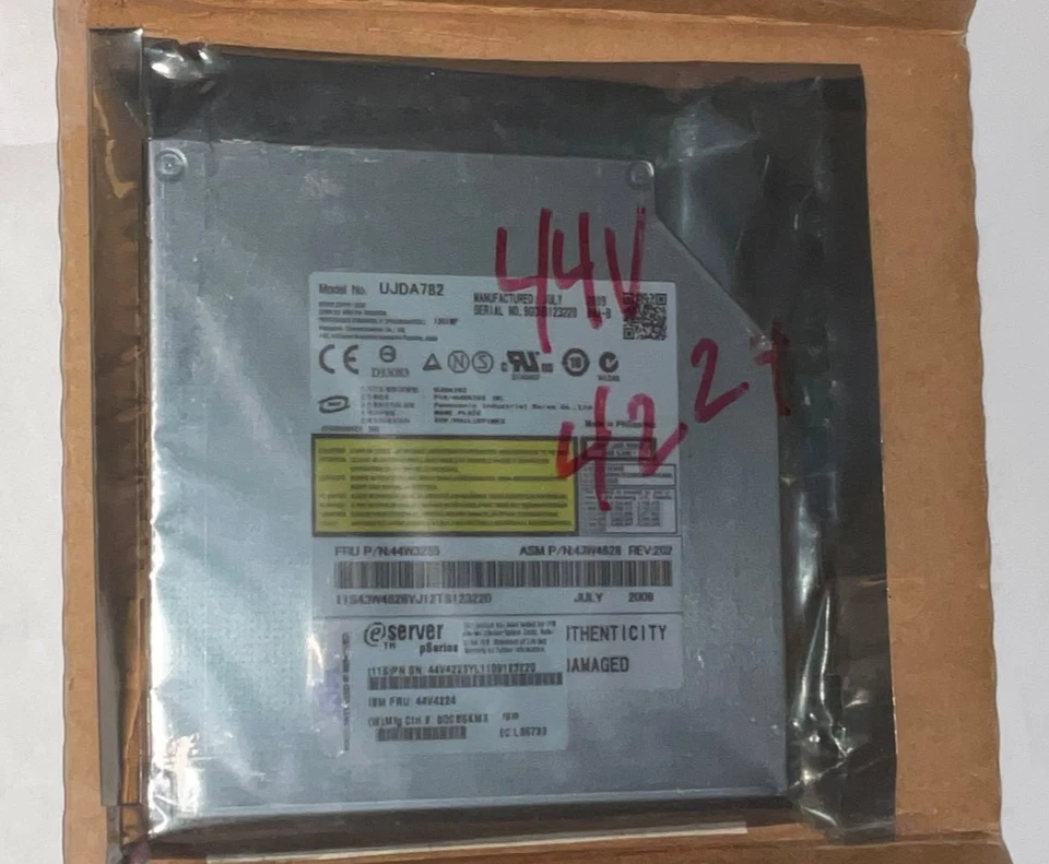 IBM Power Express Server DVD ROM 44V4224 / Model:UJDA782 - Image 4 of 4