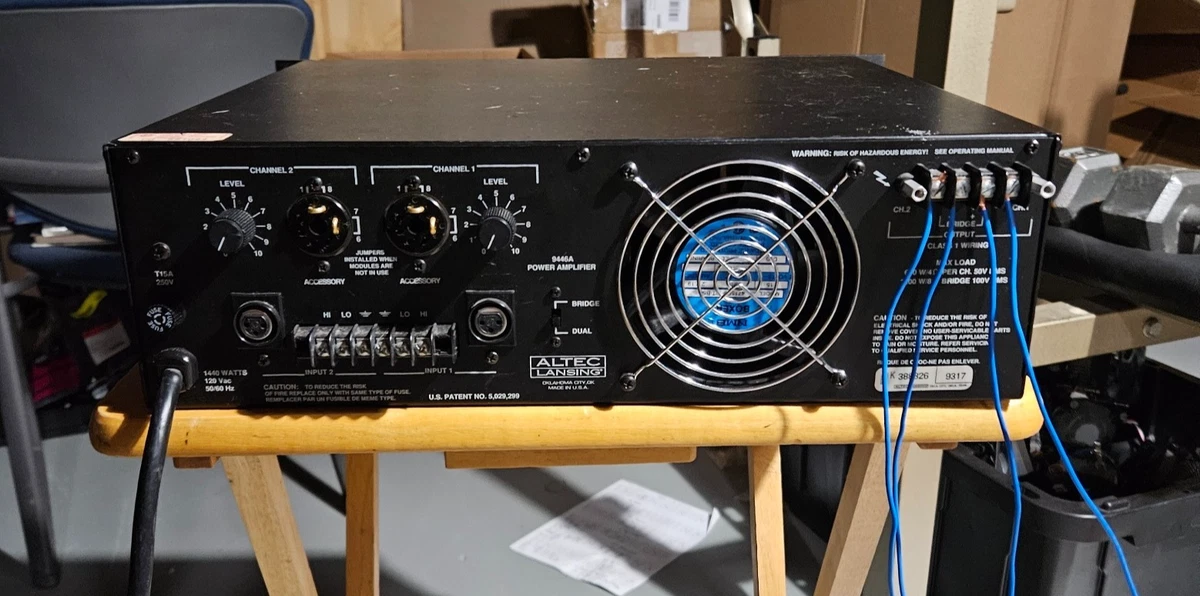 Z*i様 ALTEC LANSING A322 AMPLIFIER Altec Lansing A-322 C Limiter