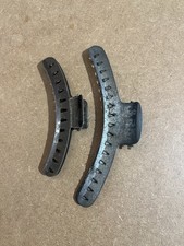 2 Vintage 50s Mannequinn  Metal Marcel  Wave Hair Setting Clips Crocodile Teeth