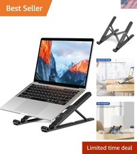 LS01 Pro Ergonomic Laptop Stand - Adjustable, Portable for 10-14" Laptops