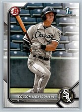 2022 Bowman Colson Montgomery #BP-71 1st Bowman Prospects Chicago White Sox MLB