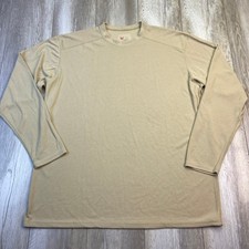 DriFire Base Layer Shirt Mens 3XL Beige Flame Resistant Heavyweight Long Sleeve
