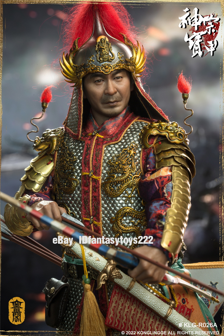 KONGLINGGE 明神宗 1/6 アクションフィギュア KLG-R026A KongLingGe 1/6 Scale KLG-R026A Ming Dynasty Emperor Male