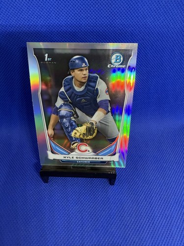 2014 Bowman Chrome Kyle Schwarber Refractor 1st Bowman RC CDP2