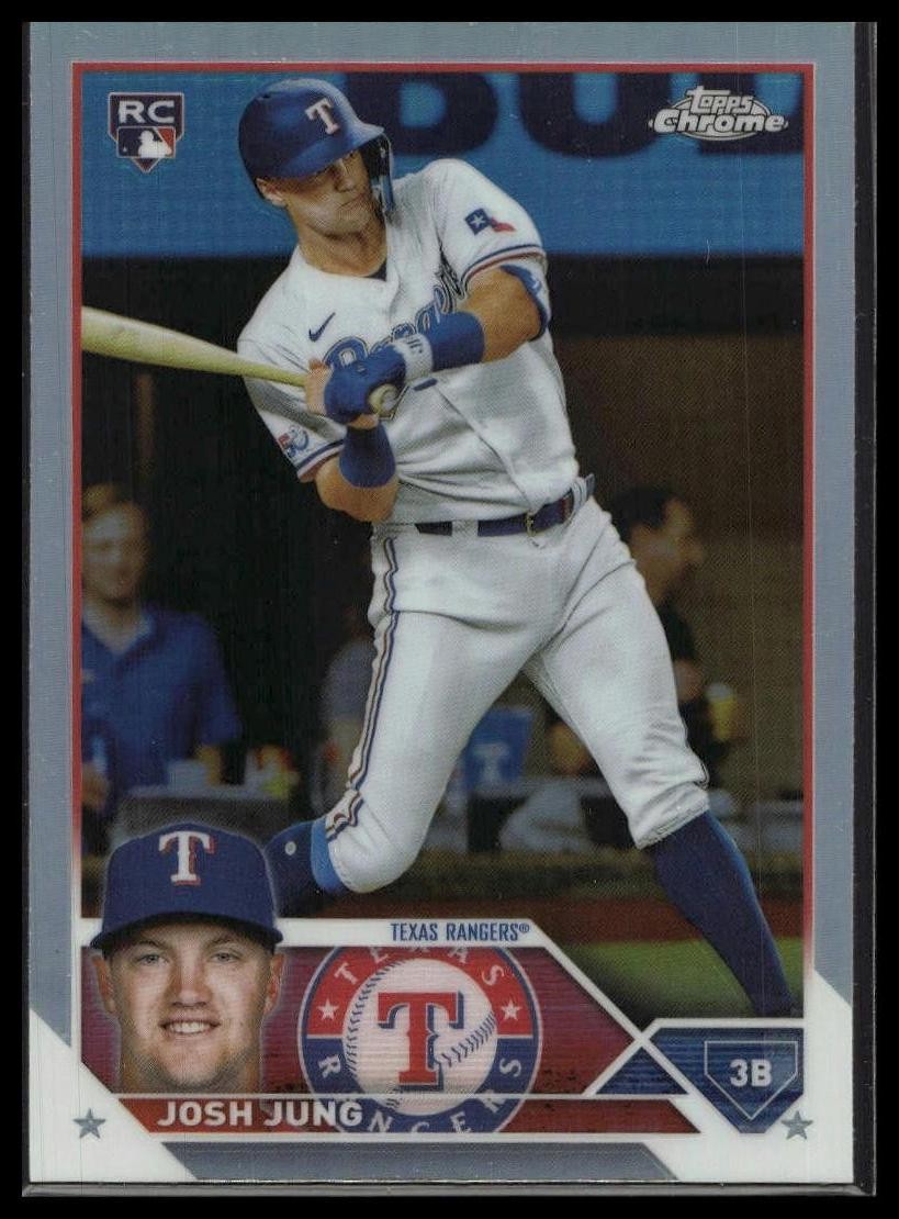 2023 Topps Chrome #93 Josh Jung Refractors RC