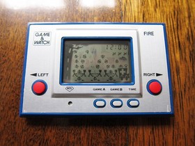 NINTENDO Fire Game and Watch (RC-04) in Fair Condition