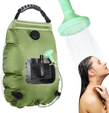 Solar Portable Shower Bag 5 Gal/20L Solar Heating Camping Shower Bag Premium