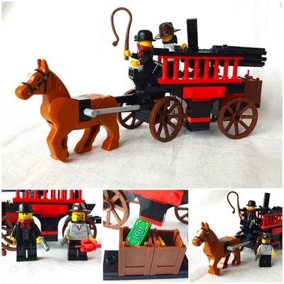MOC aus LEGO®-Teilen Banditen Kutsche | Bandits | Western | Passt zu 6765 910044 - Bild 1 von 4