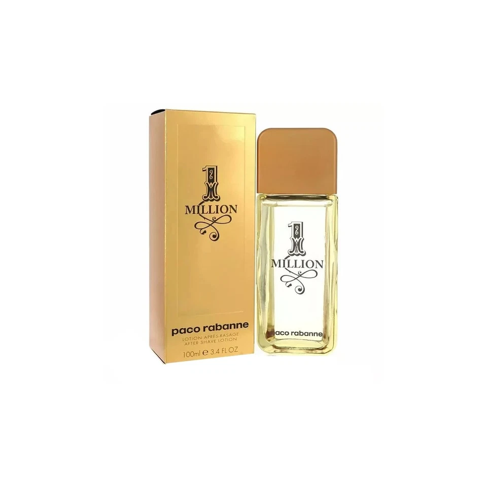 Loción para después del afeitado Paco Rabanne One Million 3,4 oz/100 ml para hombre Foto 2 de 4