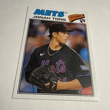 2026 Topps Heritage - Jonah Tong #137 (RC)