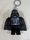 Lego 2011 Star Wars Darth Vader 3" Minifigure LED Light Up Plastic Ring Keychain