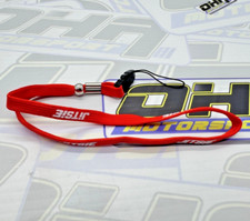 Jitsie Elastic Flexi Replacement Kill Switch Button Lanyard Strap Trials RED