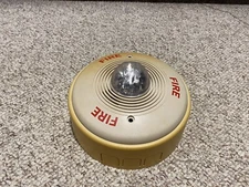 System Sensor PC2415W Fire Alarm Horn Strobe With Skirt 