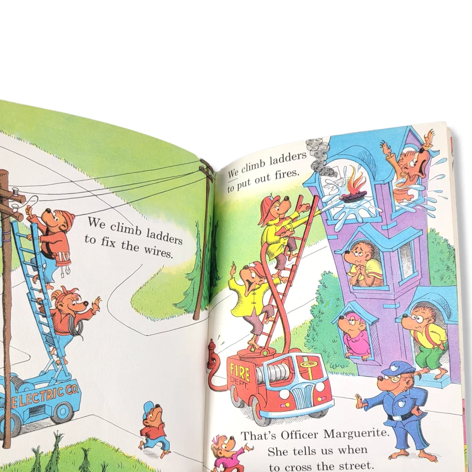 Vintage He Bear She Bear Book By Stan & Jan Berenstain Hardcover Dr. Seuss 1974 - Image 3 of 4