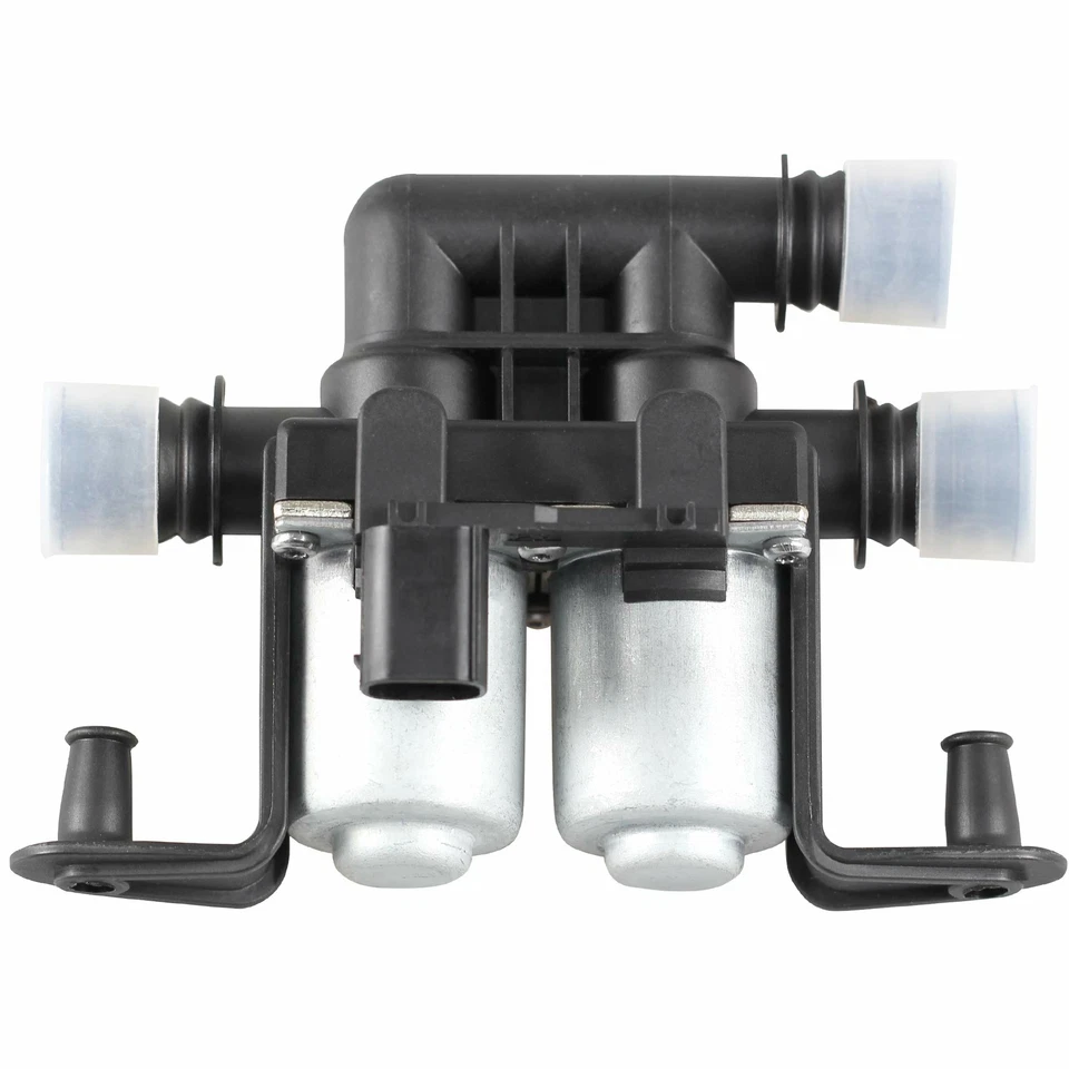 Válvula de control de agua de calefacción de aire acondicionado doble solenoide para BMW M5 M6 nuevo 64128374995 Foto 3 de 4