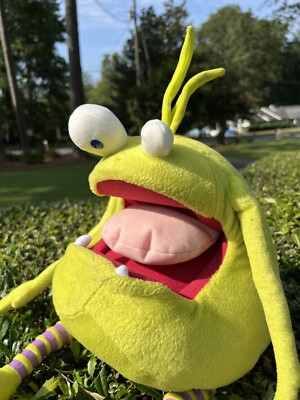 FAO Swartz Not So Scary Monsters Eggbert, The Noisy Monster, EUC