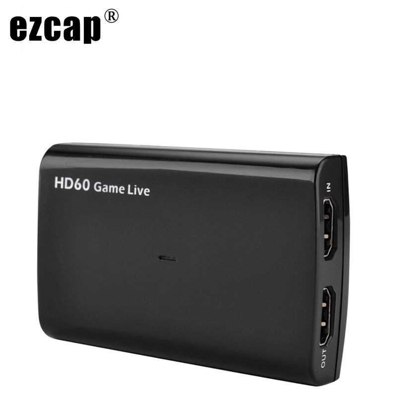 HDMI Capture Card USB 3.0 1080P 60fps Recorder Mic for Video/Game Live Streaming