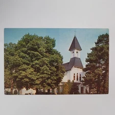 St. Joseph's Catholic Church Millbrook New York Postcard Plastichrome U.S.A.