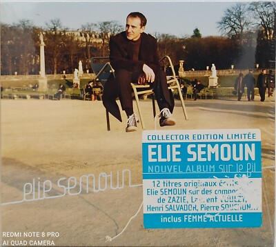 CD ELIE SEMOUN - SUR LE DRAHT neu im Blister