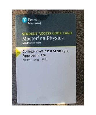 Mastering Physics with Pearson eText -- ValuePack Access Card -- for College Phy