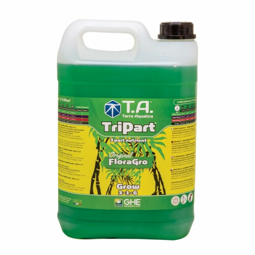 GHE Flora Gro 5L - TriPart Grow Terra Aquatica Nutrient 5 Litres
