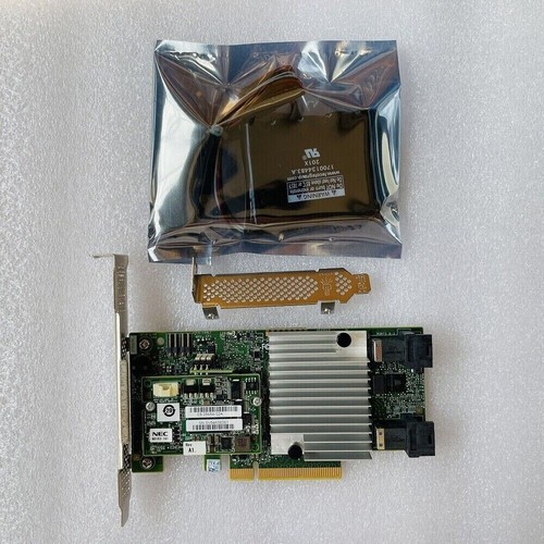 LSI S3108 9362-8i 1GB PCI-E 3.0 CVM02 12Gb/s RAID Controller +KEY BBU 8643 Cable - Bild 2 von 8