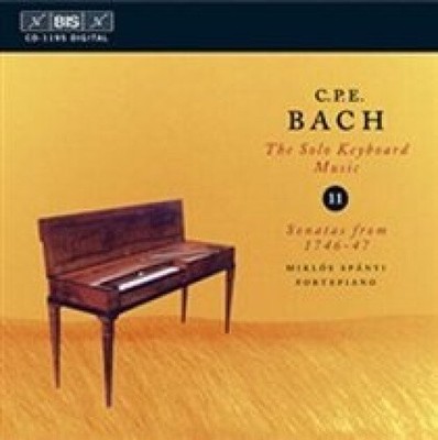 C.P.E. Bach: The Solo Keyboard Music, Vol. 11 [CD]